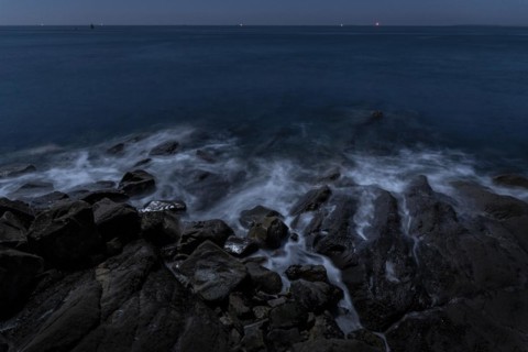 View of the coast towards the Celtic Sea in Le Conquet