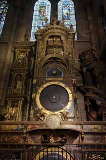 Astronomical clock in the Cathedral of Our Lady of Strasbourg