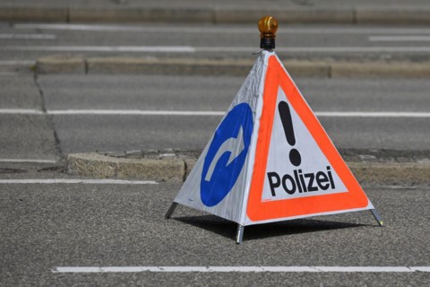Warning Triangle Police