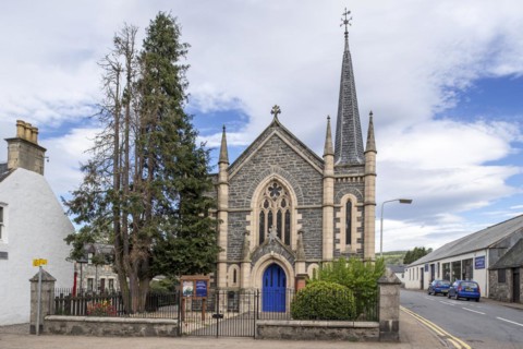 Baptist Church in the village Grantown-on-Spey