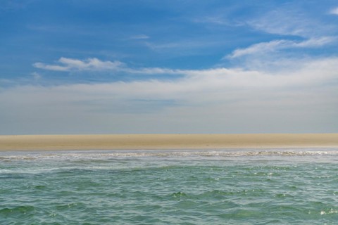 Long sandy beach