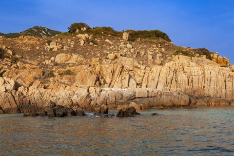 Rocky coastal landscape