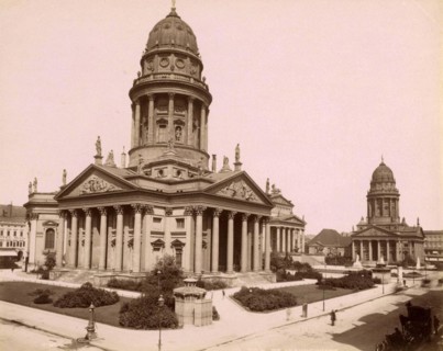 View of the Gendarmenmarkt in Berlin