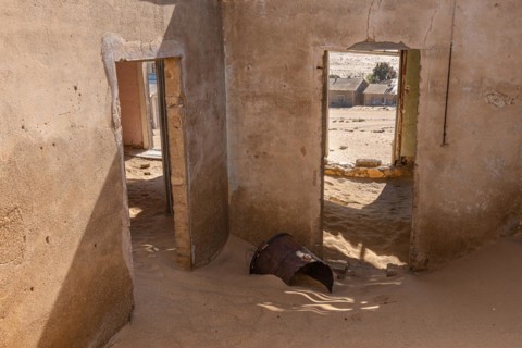 Ghost town Kolmanskop near Luederitz
