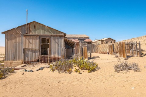Ghost town Kolmanskop near Luederitz
