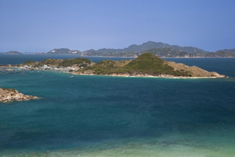 Coastal landscape near Vinh Hy