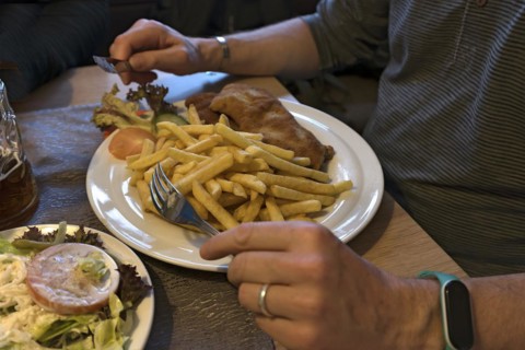 Wiener Schnitzel with french fries