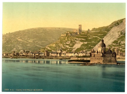 The Palatinate in the Rhine near Kaub
