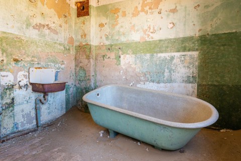 Ghost town Kolmanskop near Luederitz