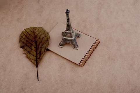 Little model Eiffel Tower