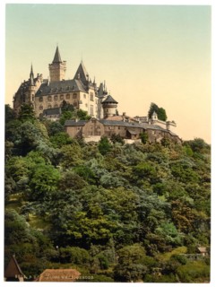 Wernigerode Castle in the Harz Mountains