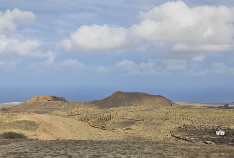 La quemada de Orzola Volcano