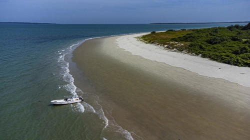 Aerial ofCavallo island