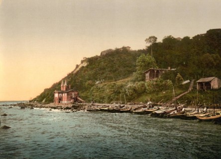 Lohme on the island of Ruegen