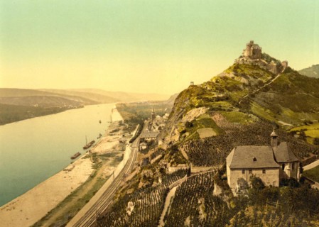 Braubach and the Marksburg on the Rhine