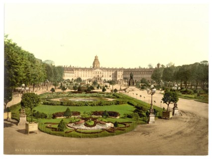 The castle in Karlsruhe