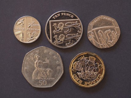 Pound coins