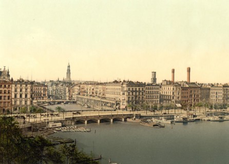 Alster Arcades in Hamburg