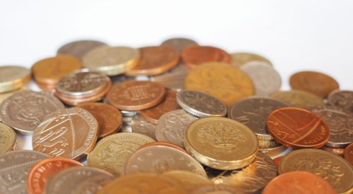 Pound coins money