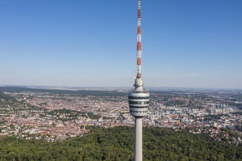 Reinforced concrete television tower