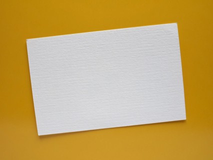 Blank paper tag label