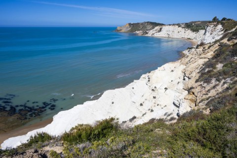 Chalk cliff Scala dei Turchi