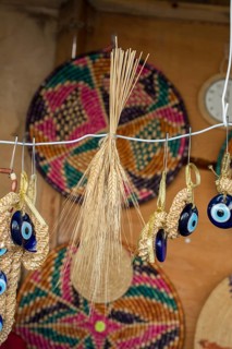 Evil eye bead as Amulet souvenir from Turkey