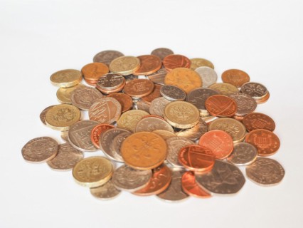 Pound coins money