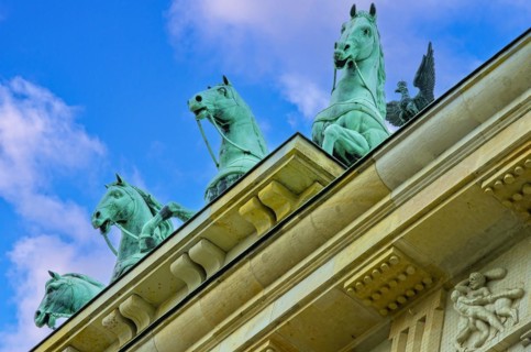 Roman Quadriga with the Germania on the Brandenburg Gate