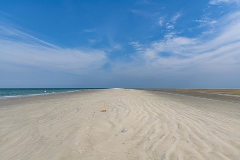 Long sandy beach