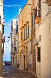 Alley in the old town of Gallipoli
