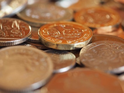 Pound coins