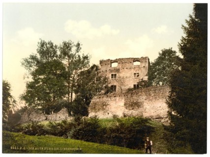 The castle in Bad Liebenstein in Thuringia