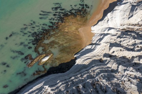 Chalk cliff Scala dei Turchi