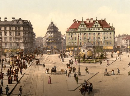 View of Munich from the Karlstor