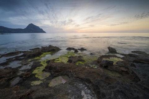 Sunset on the coast