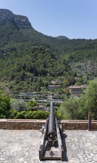 Cannons in a square