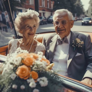 Older bridal couple