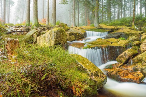 Small waterfall