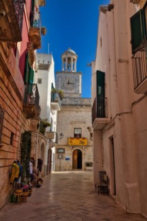 Houses in the old town of Locorotondo