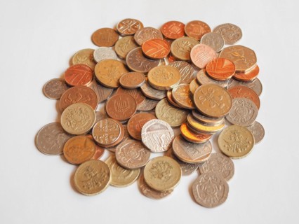 Pound coins money