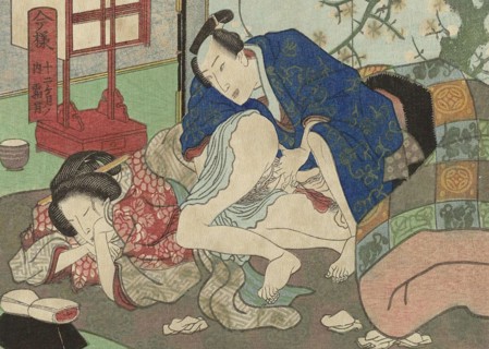 Erotic scene