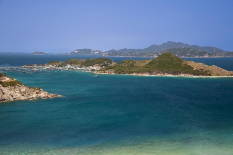 Coastal landscape near Vinh Hy