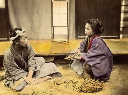 The Making of Straw Shoes