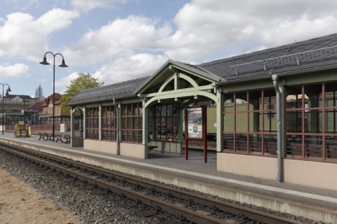 Station of the Loessnitzgrundbahn