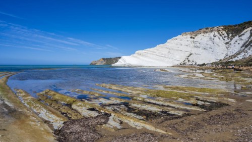 Chalk cliff Scala dei Turchi