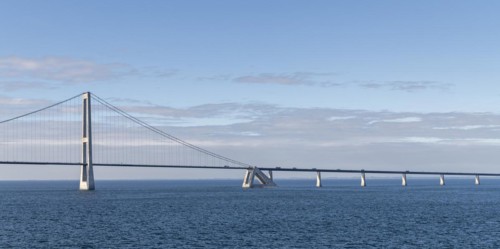 Storebaeltsbroen or Great Belt Bridge