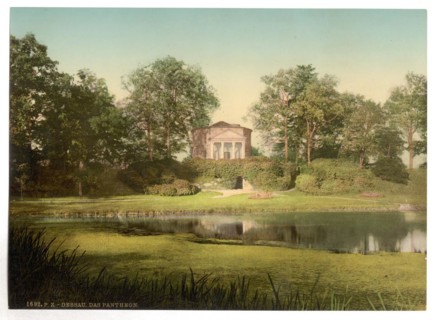 The Pantheon in the Park of Woerlitz