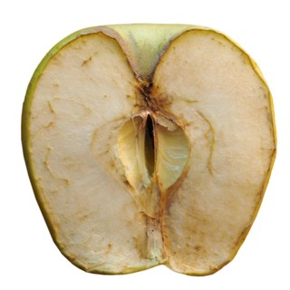 Granny Smith apple fruit food isolated over white