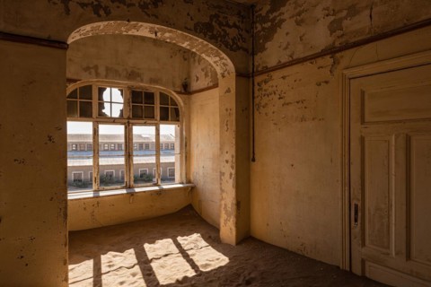 Ghost town Kolmanskop near Luederitz